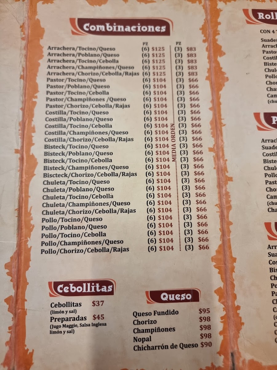 El Lago De Los Patos Menu Photo 3