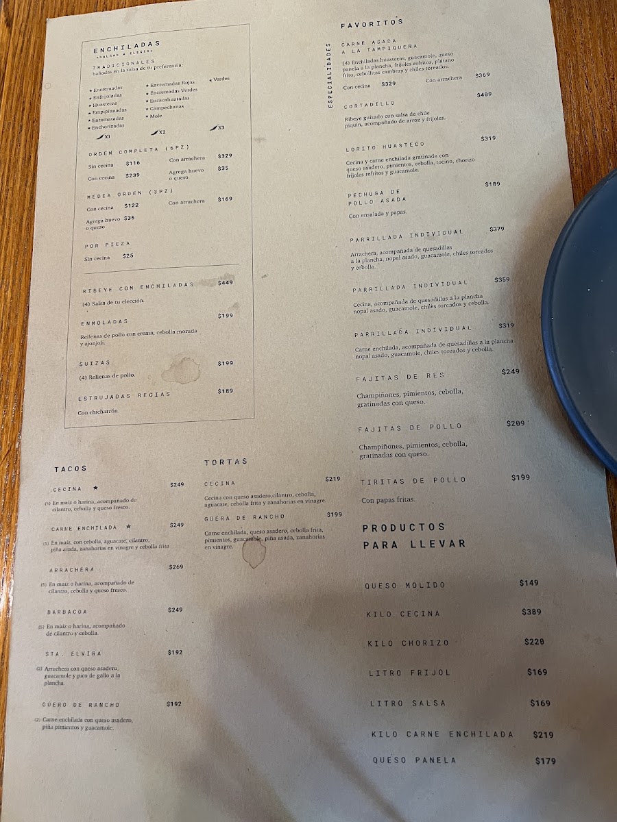 El Lindero Monterrey Menu Photo 10