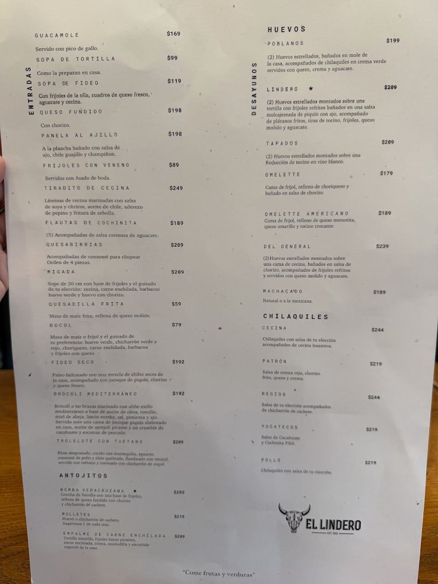 El Lindero Monterrey Menu Photo 3
