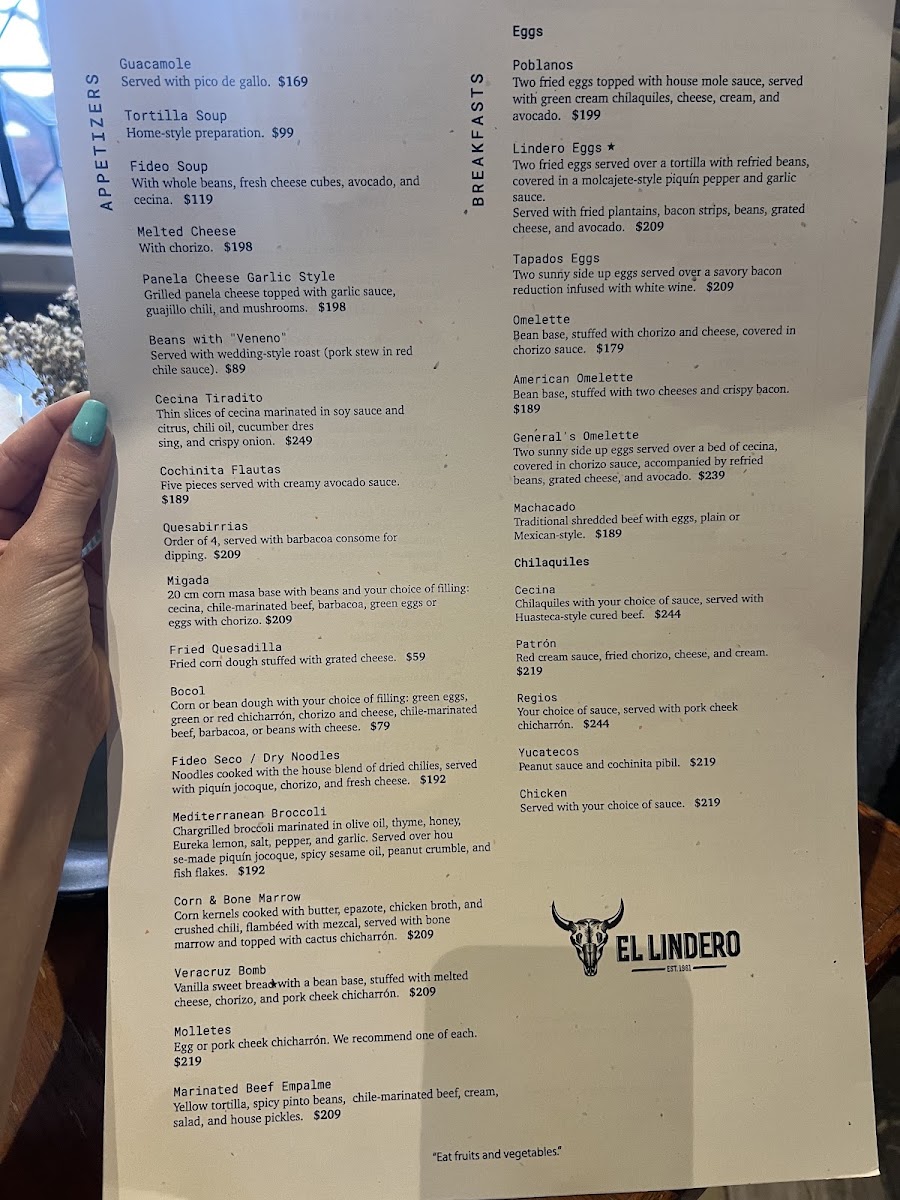 El Lindero Monterrey Menu Photo 4