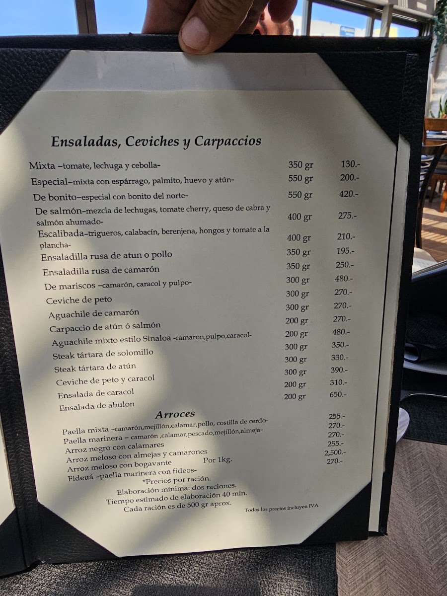 El Llagar Costa De Oro Menu Photo 5