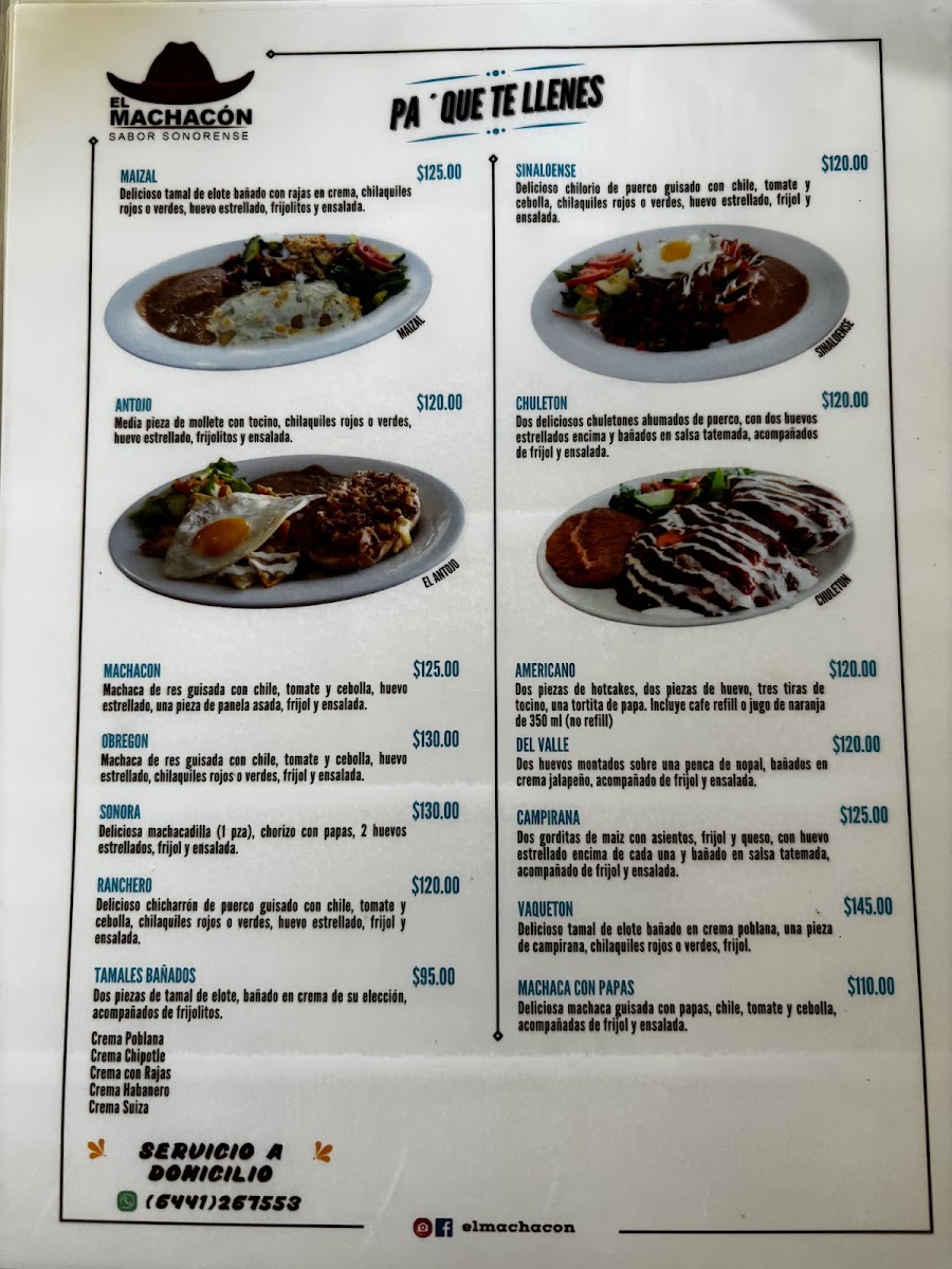 El Machacón Menu Photo 5