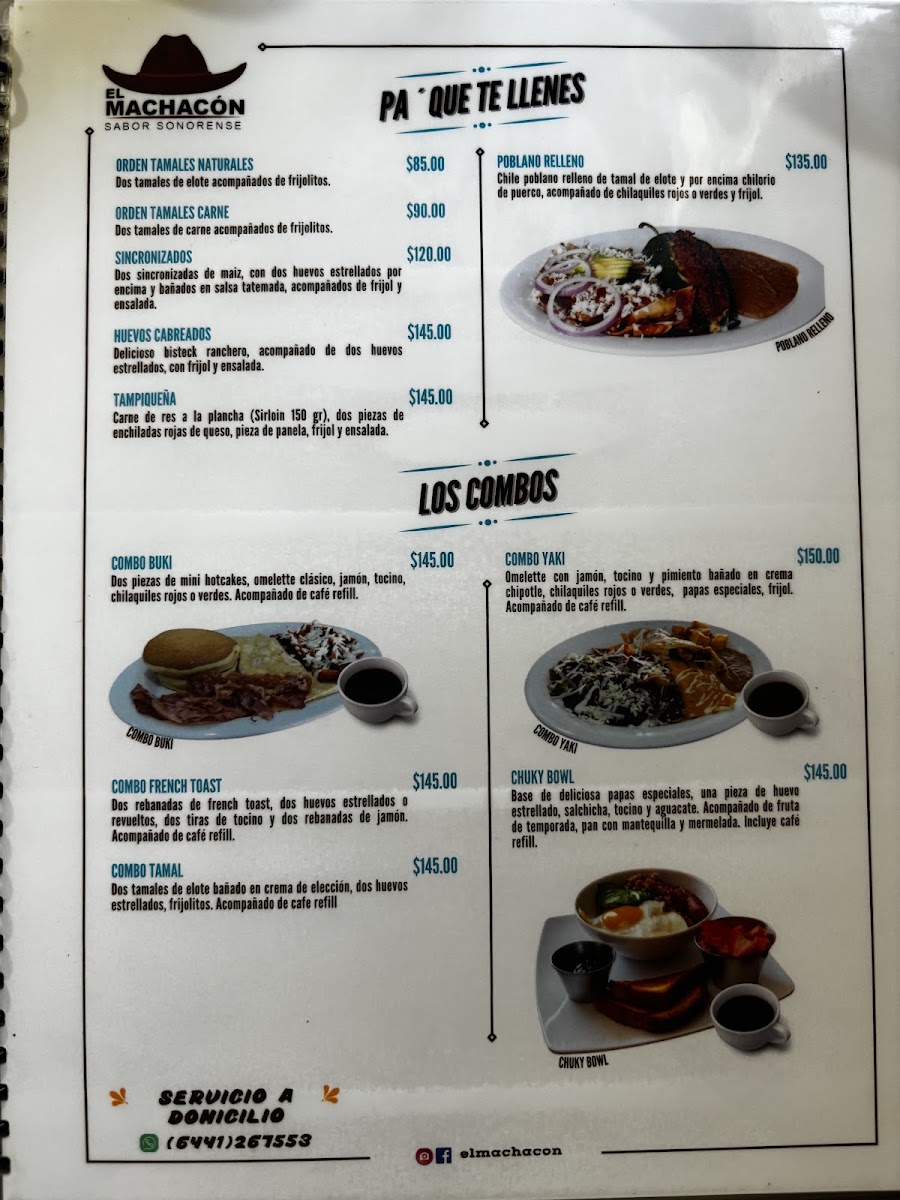 El Machacón Menu Photo 8