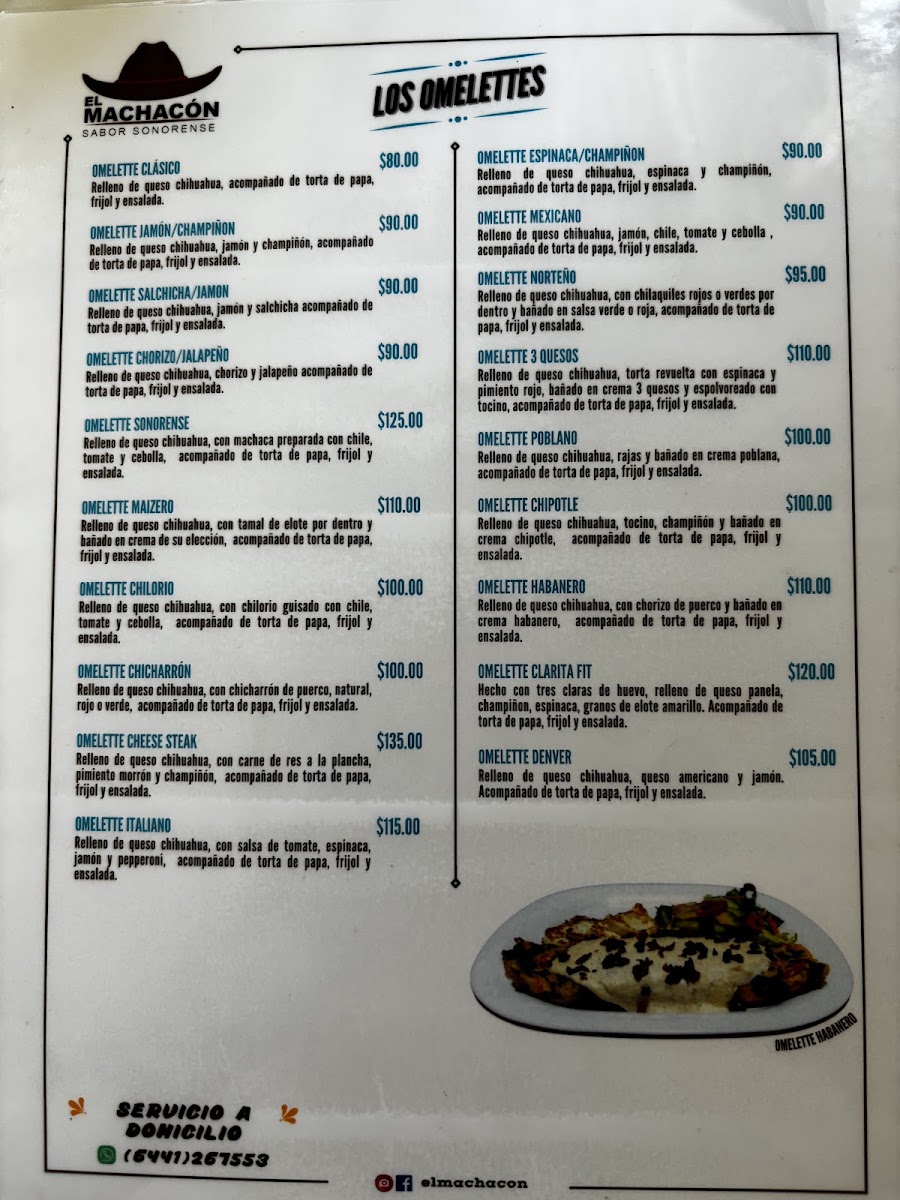 El Machacón Menu Photo 9