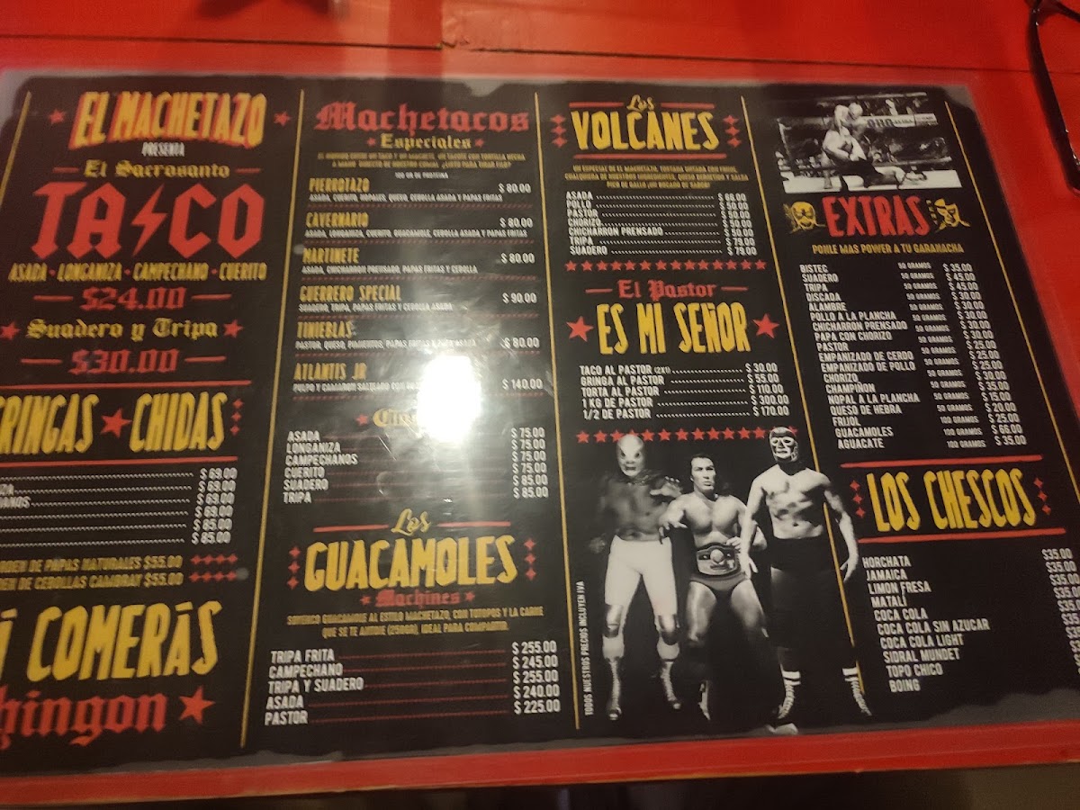 El Machetazo Menu Photo 8