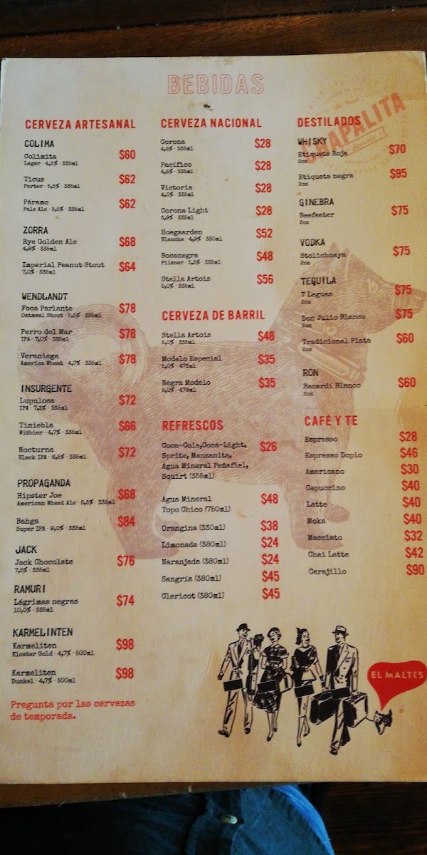 El Maltés Menu Photo 3