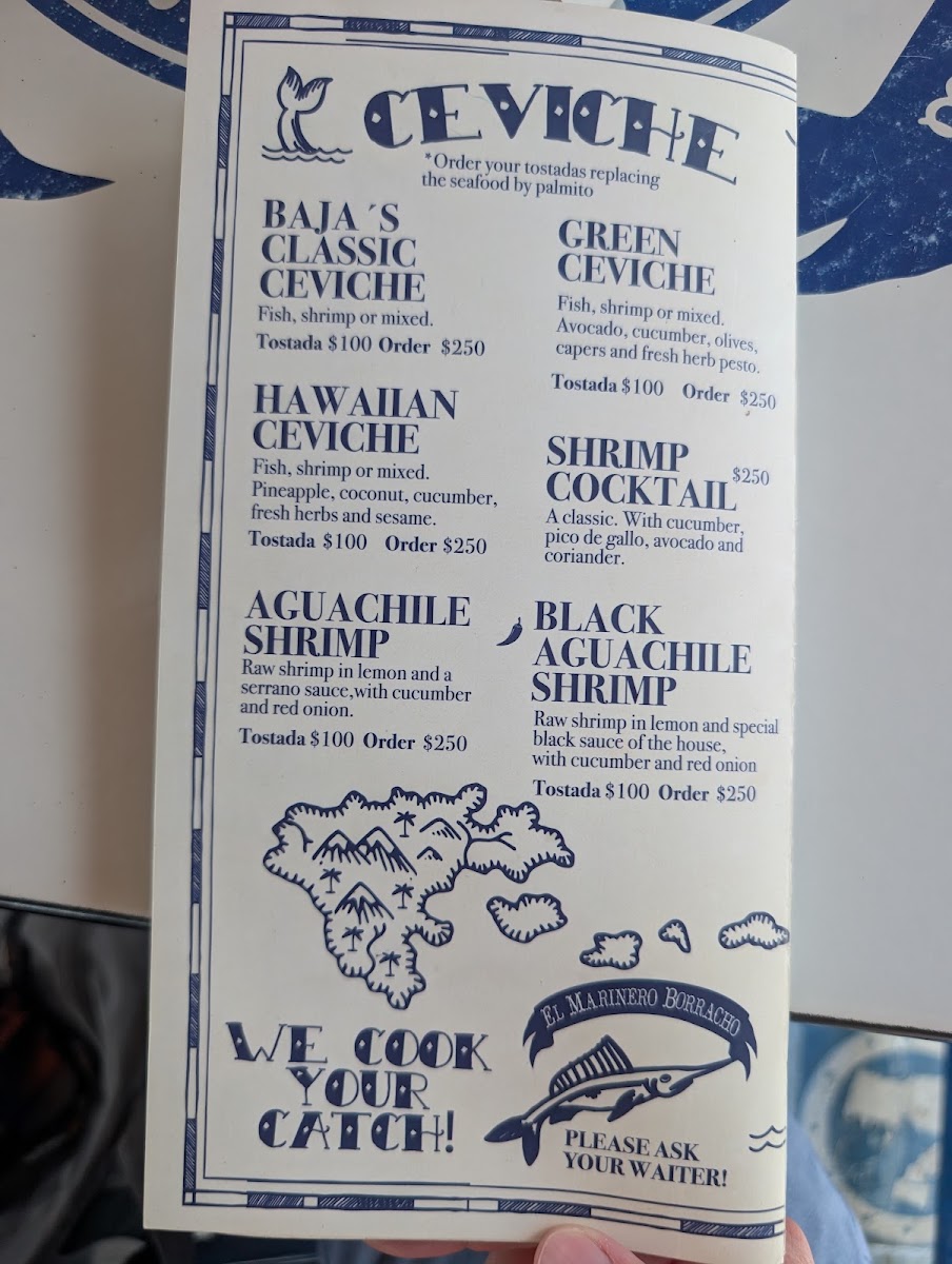 El Marinero Borracho Menu Photo 2