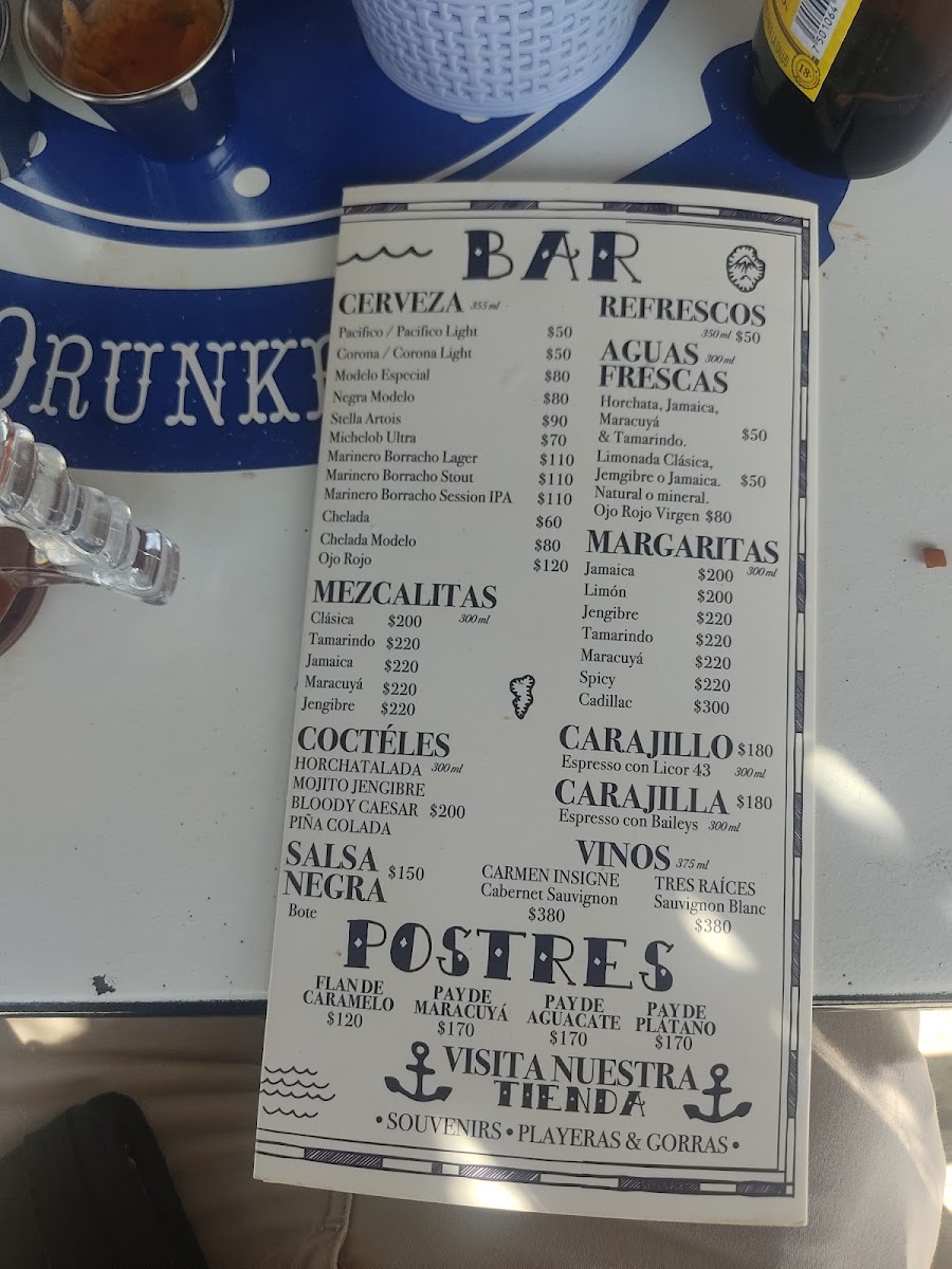 El Marinero Borracho Menu Photo 3