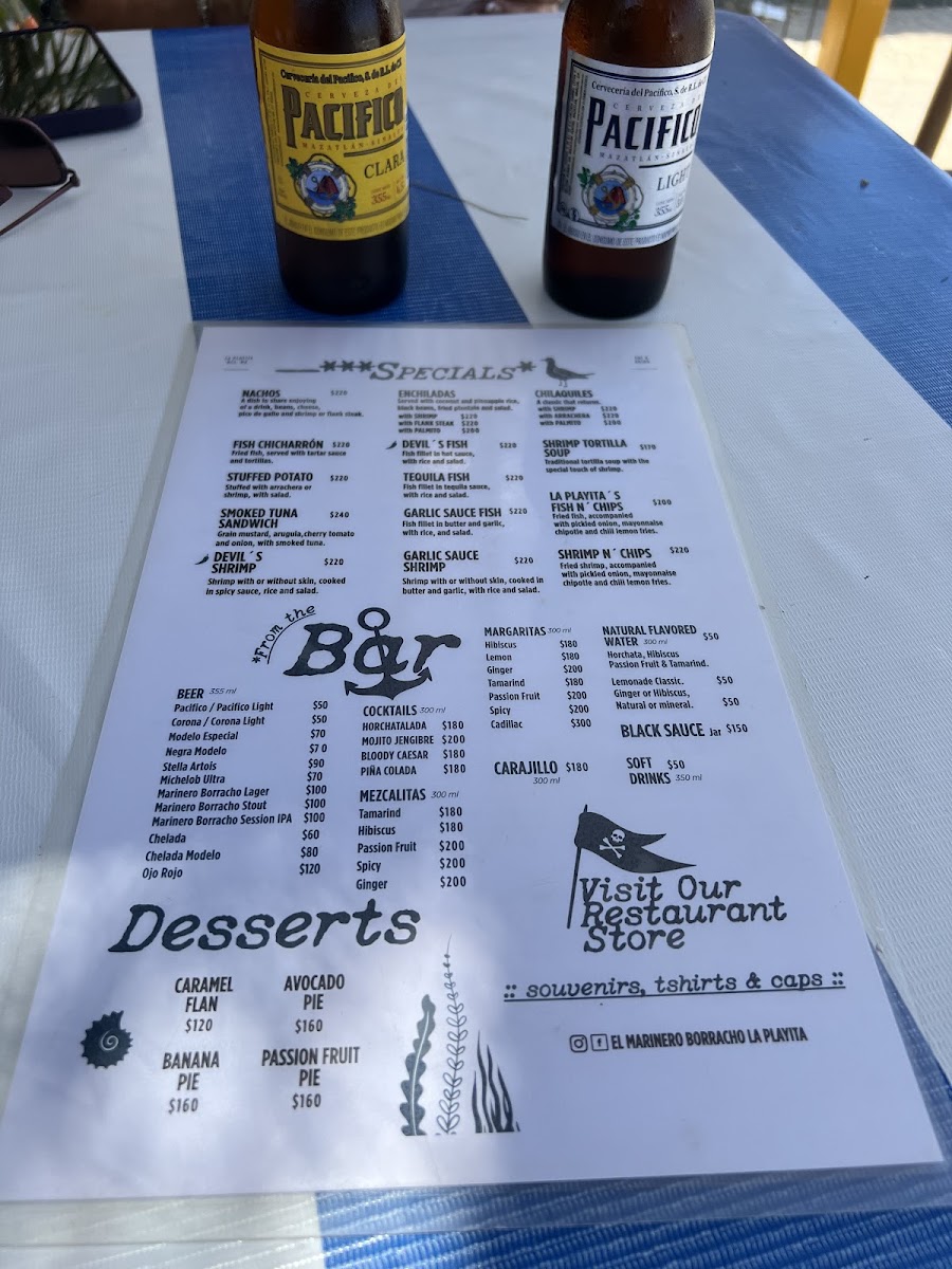 El Marinero Borracho Menu Photo 9