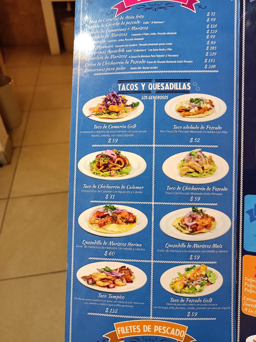 El Marinero Menu Photo 2