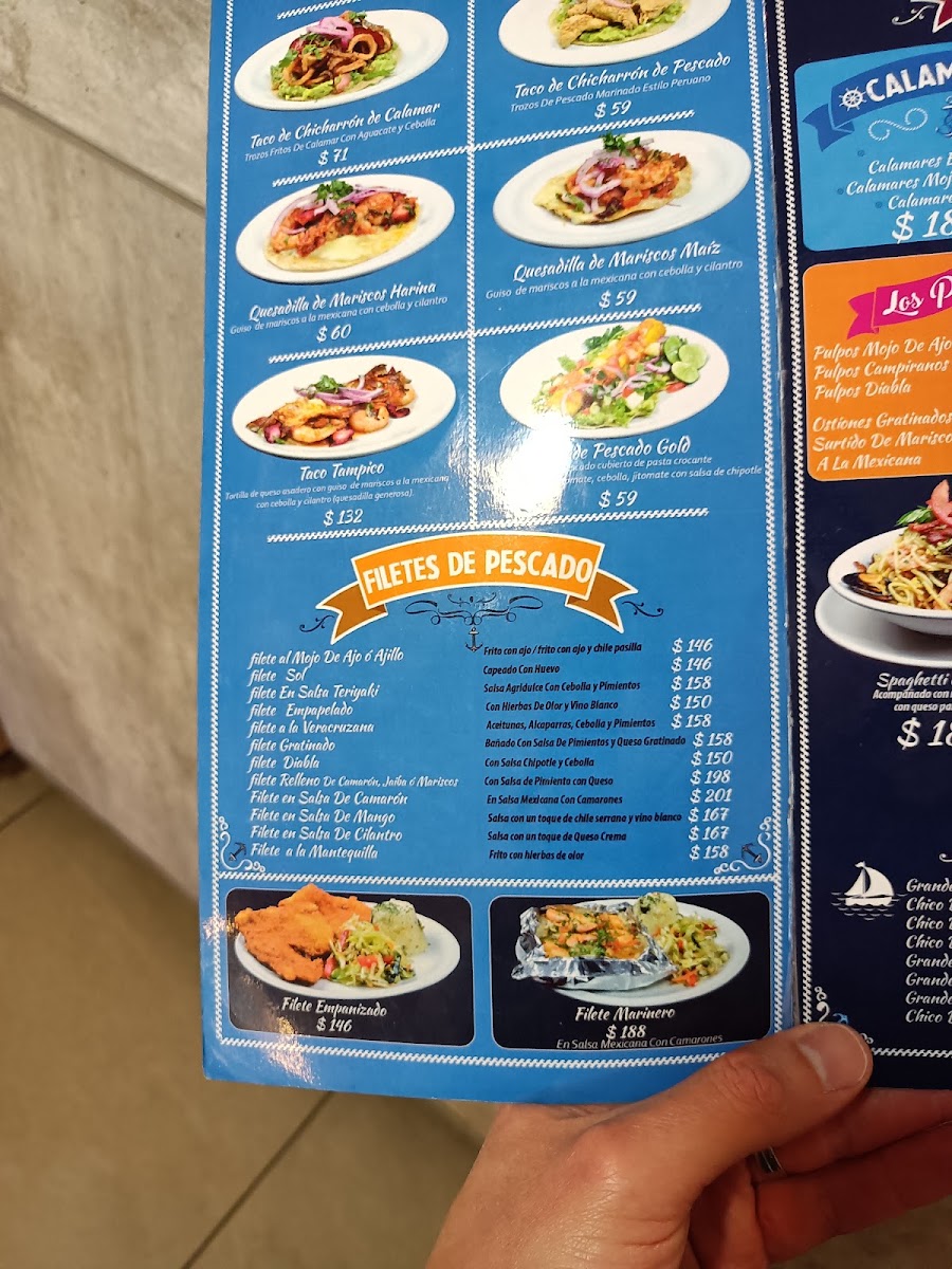 El Marinero Menu Photo 3