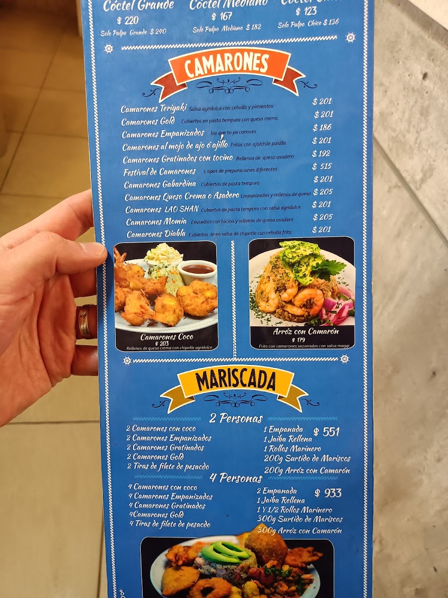El Marinero Menu Photo 4