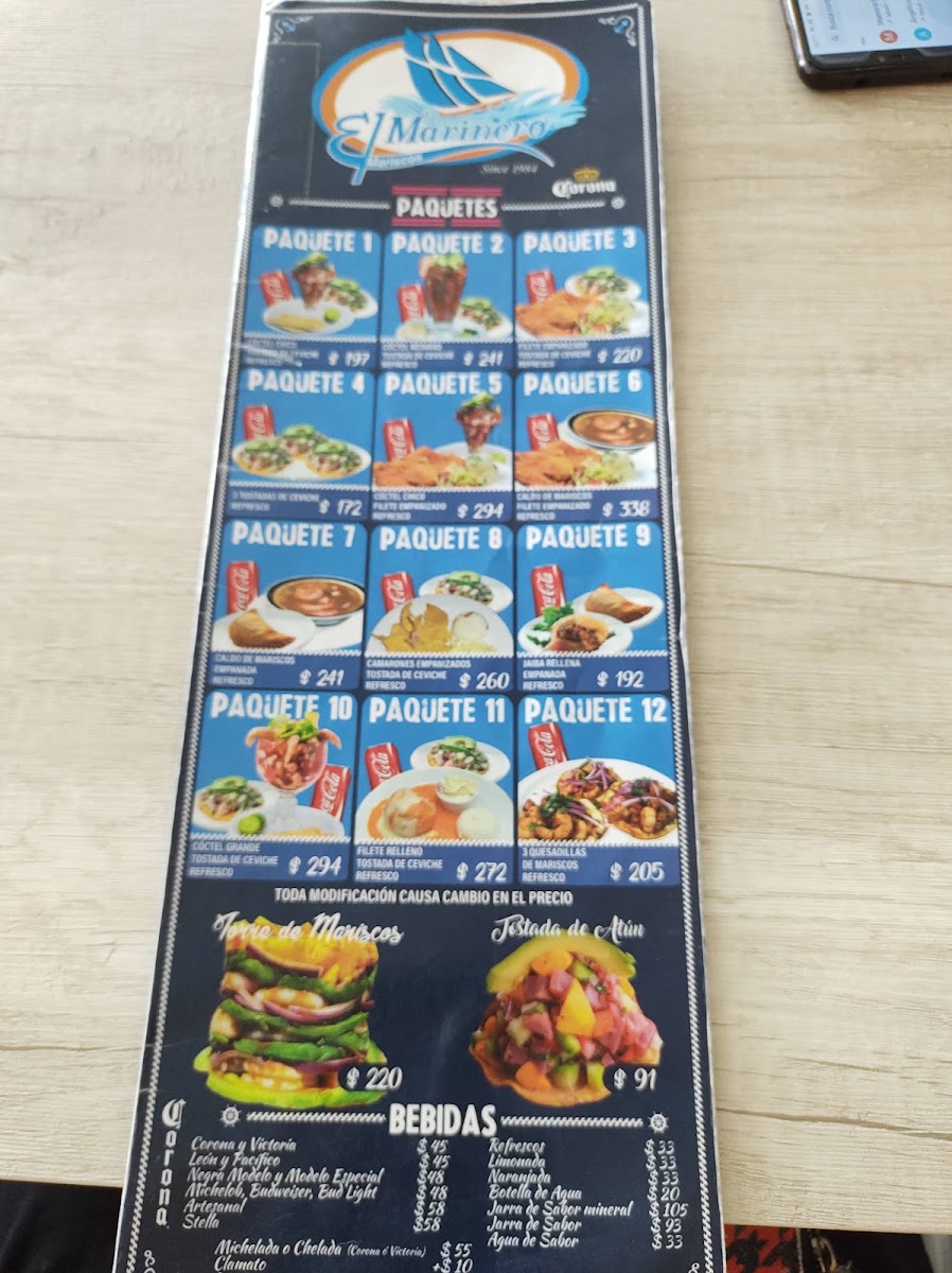 El Marinero Menu Photo 8