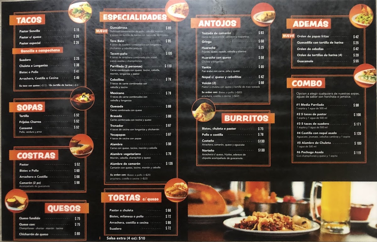 El Naranjito Menu Photo 3