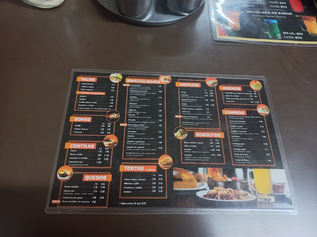 El Naranjito Menu Photo 6