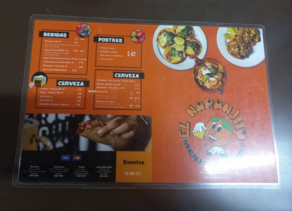 El Naranjito Menu Photo 8