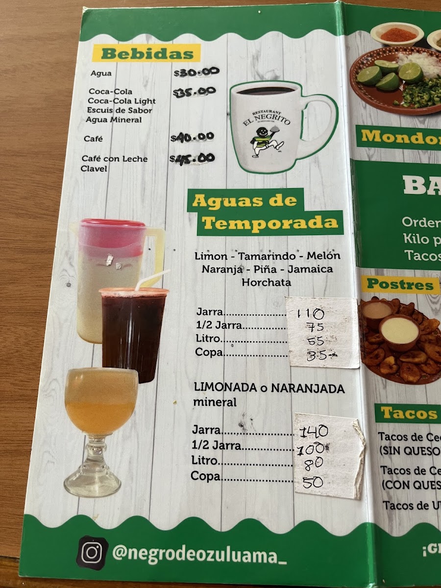 El Negrito De Ozuluama Menu Photo 2