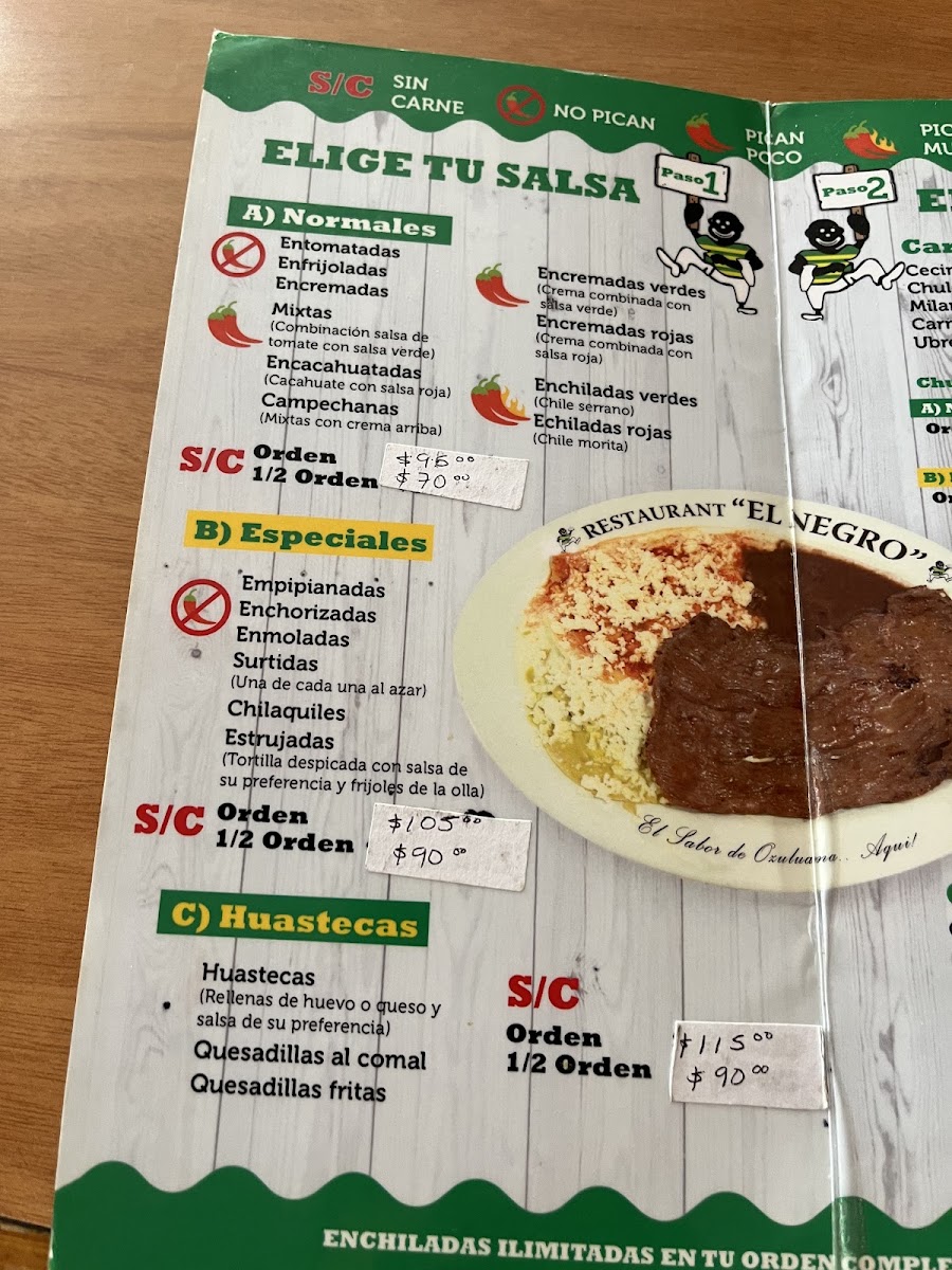El Negrito De Ozuluama Menu Photo 3