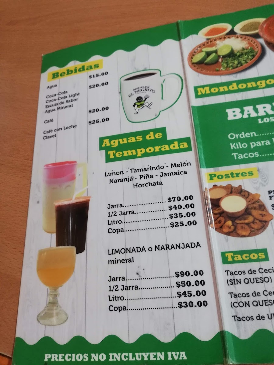 El Negrito De Ozuluama Menu Photo 8