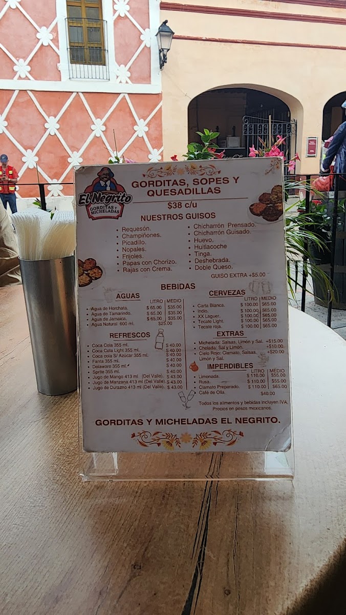 El Negrito Gorditas Y Micheladas Menu Photo 7