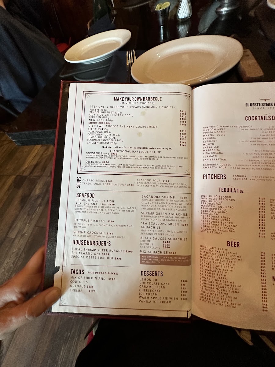 El Oeste Menu Photo 7