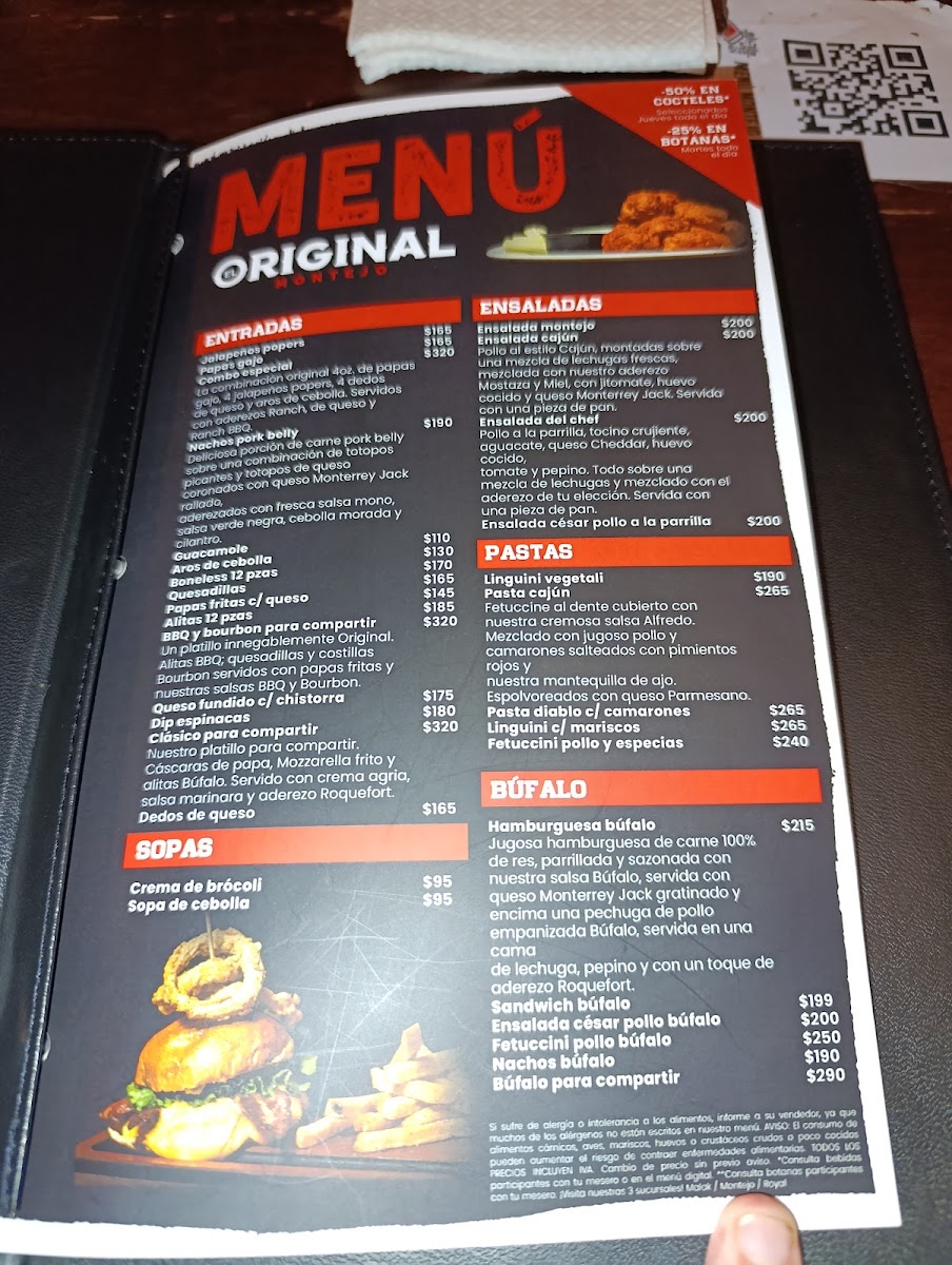El Original Montejo Menu Photo 2