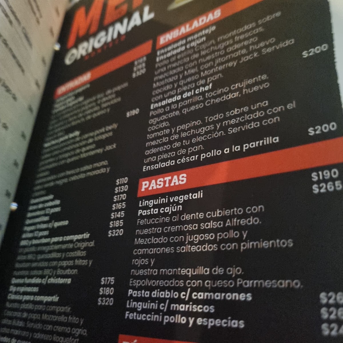 El Original Montejo Menu Photo 8