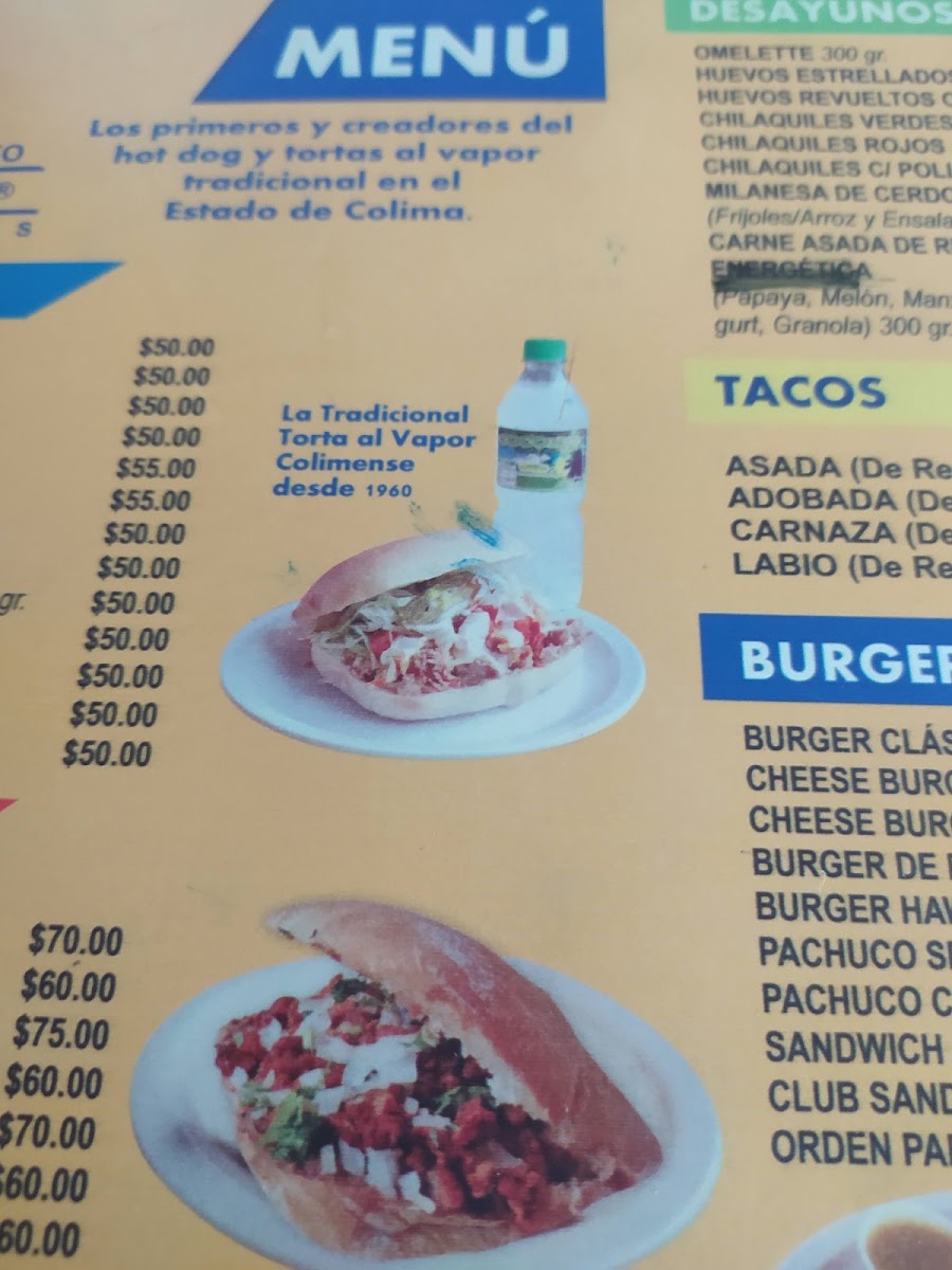 El Osito Polar Issste Menu Photo 5