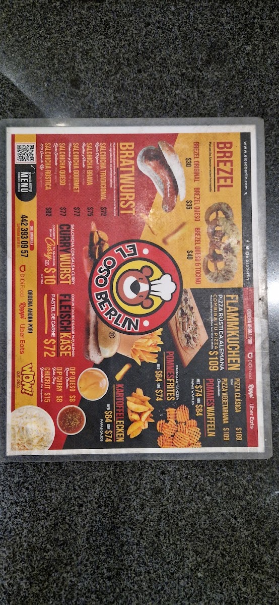 El Oso Berlin Menu Photo 9