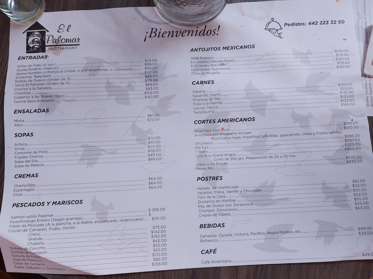 El Palomar Menu Photo 7