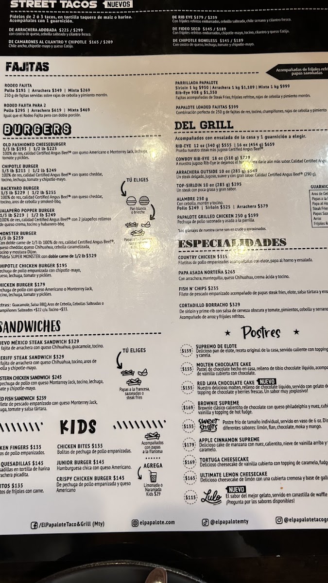 El Papalote Taco & Grill Valle Menu Photo 4
