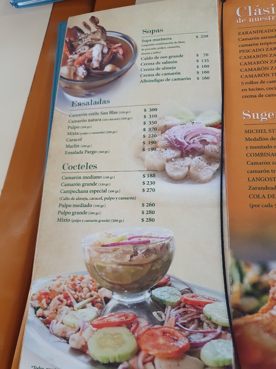 El Pargo Menu Photo 4