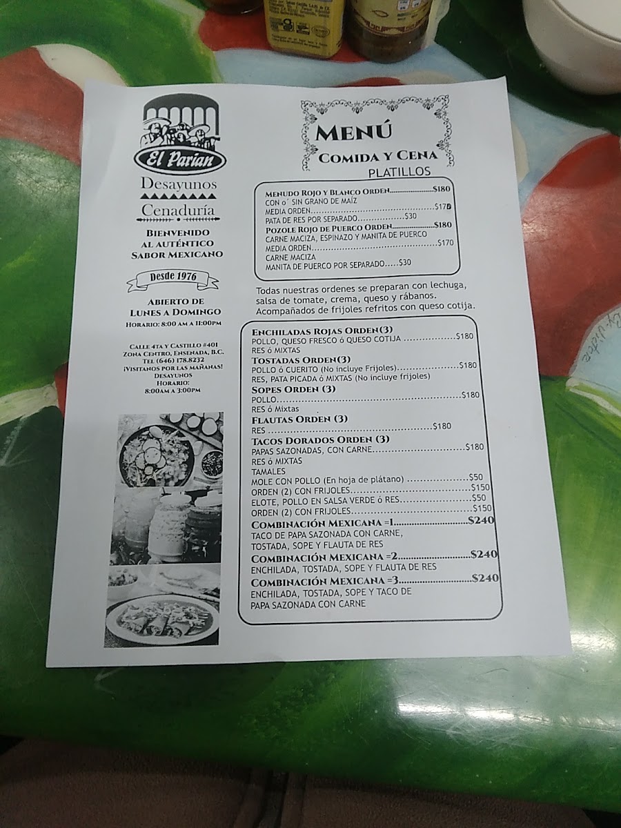 El Parian Menu Photo 8