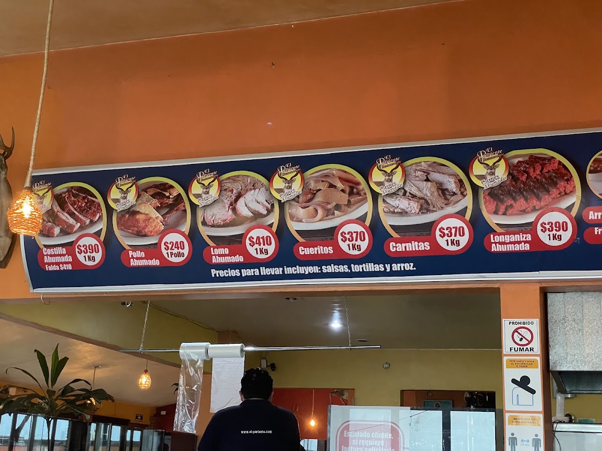 El Pariente Carnes Ahumadas Menu Photo 4