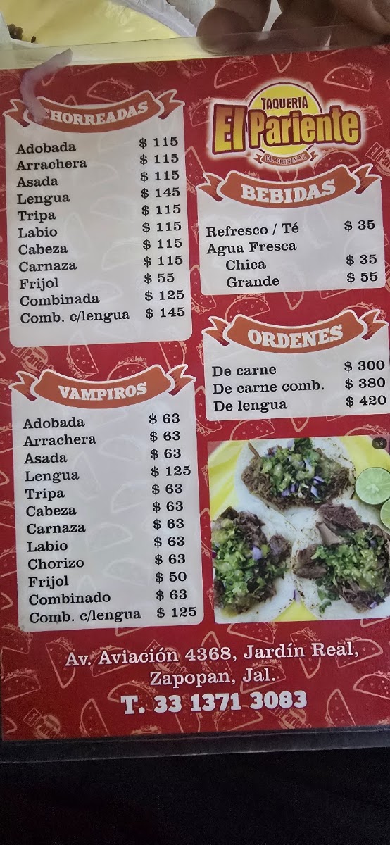 El Pariente Menu Photo 6