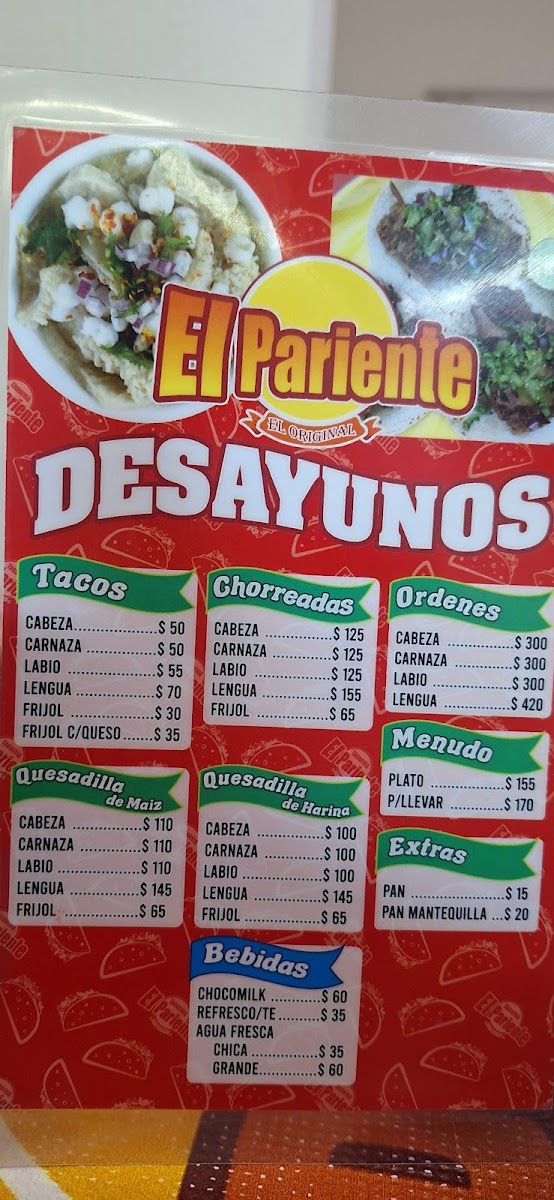 El Pariente Menu Photo 7