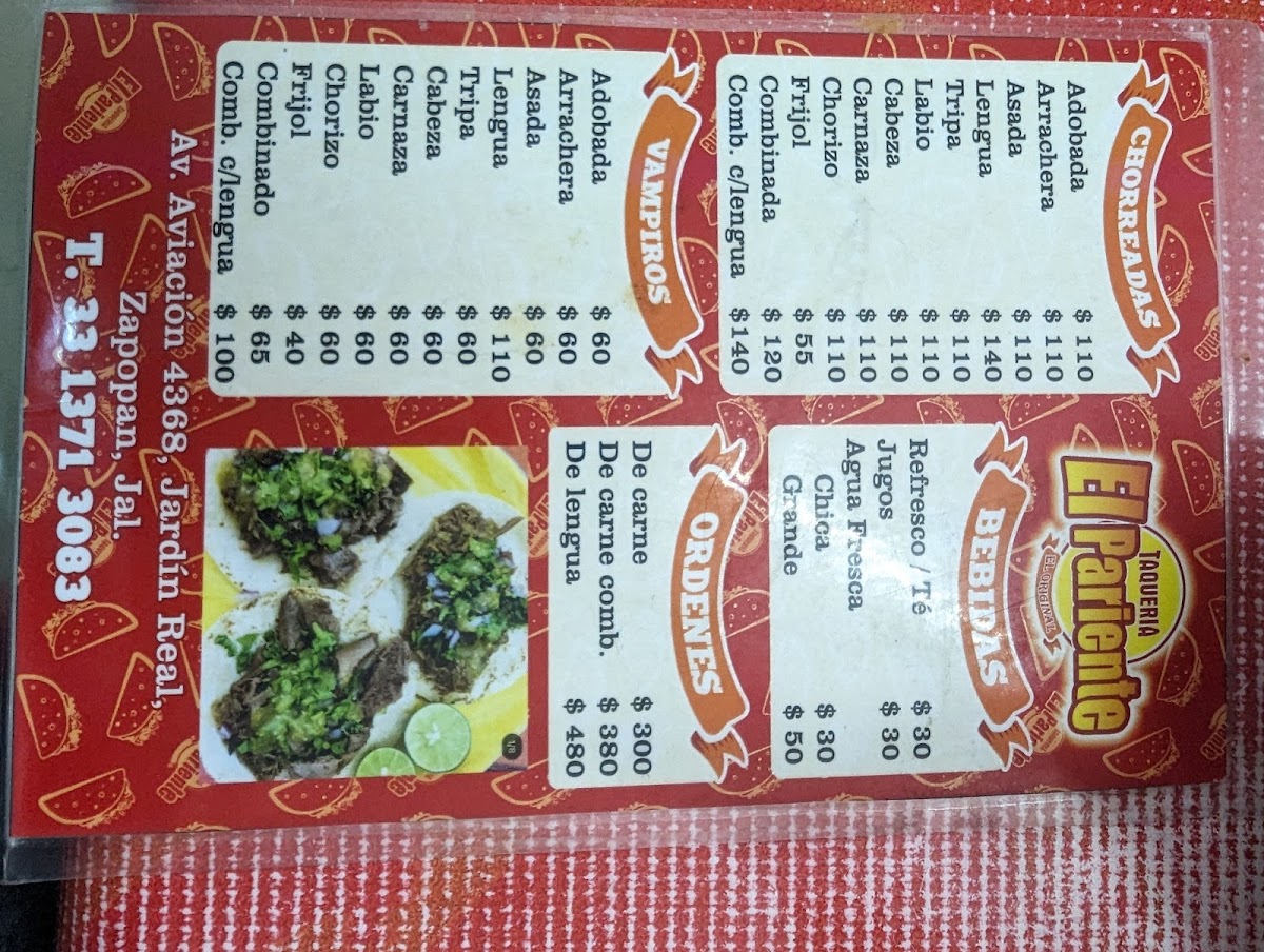 El Pariente Menu Photo 9