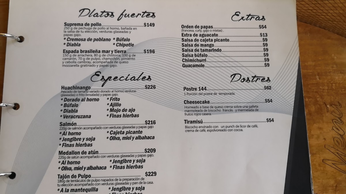 El Pescador 144 Menu Photo 7