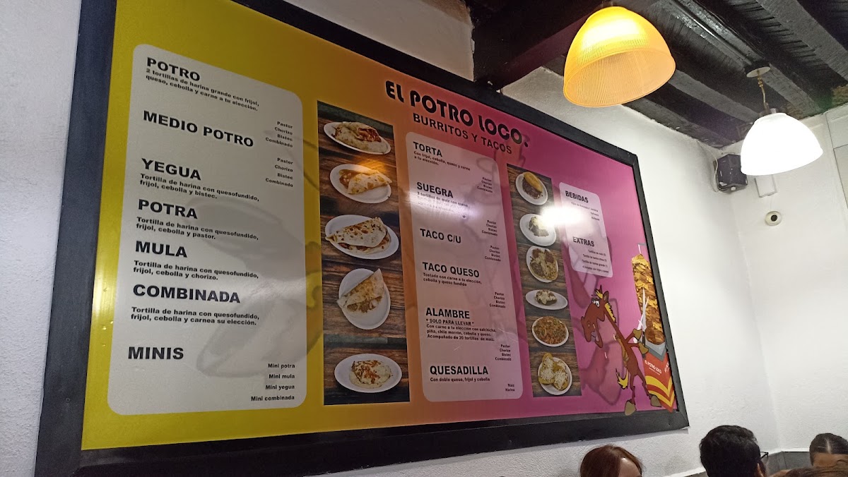 El Potro Loco Menu Photo 7