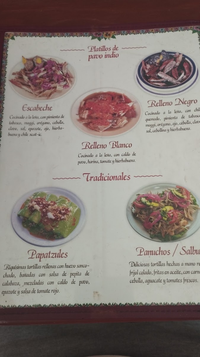 El Principe Tutul Xiu Ticul Menu Photo 5