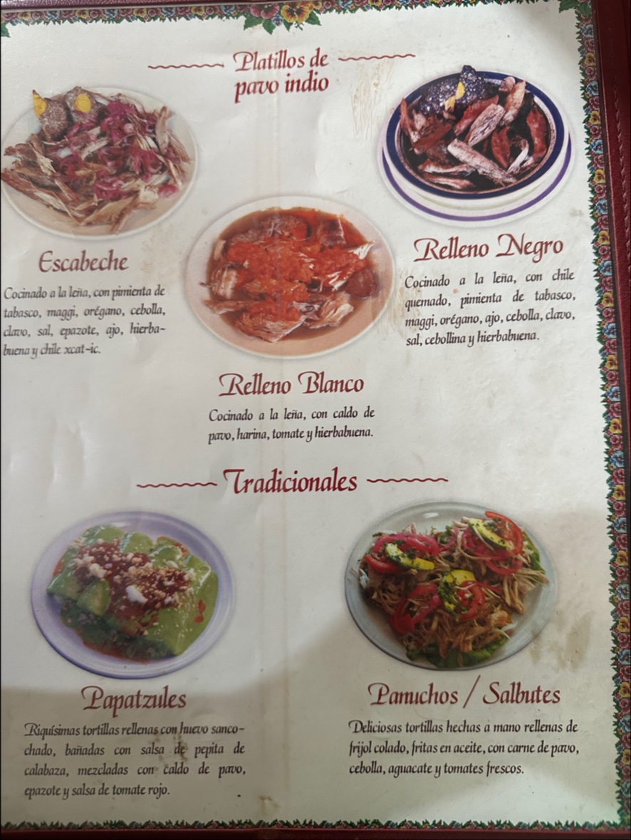 El Principe Tutul Xiu Ticul Menu Photo 7