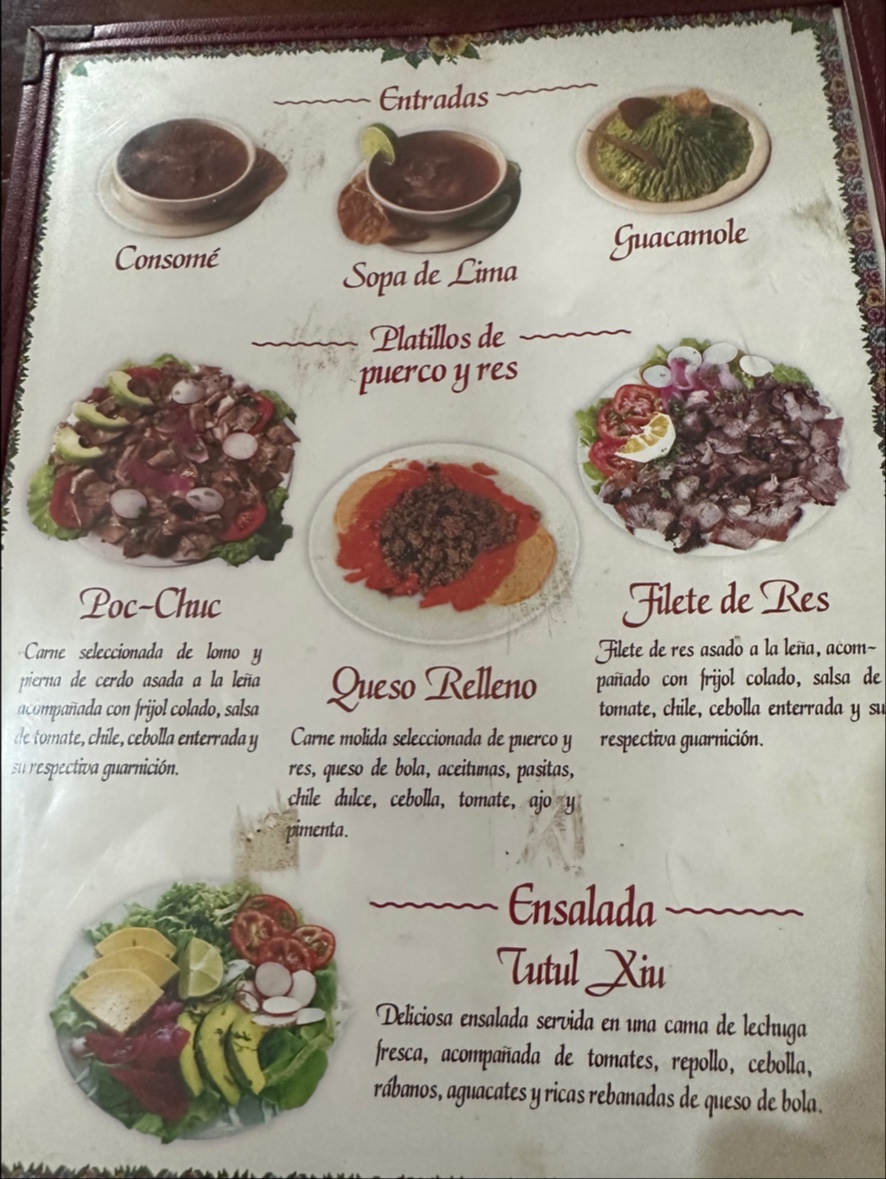El Principe Tutul Xiu Ticul Menu Photo 8