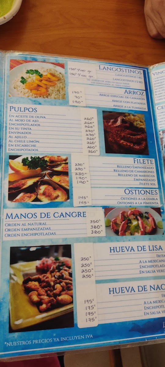 El Puerto de Alvarado Menu Photo 2