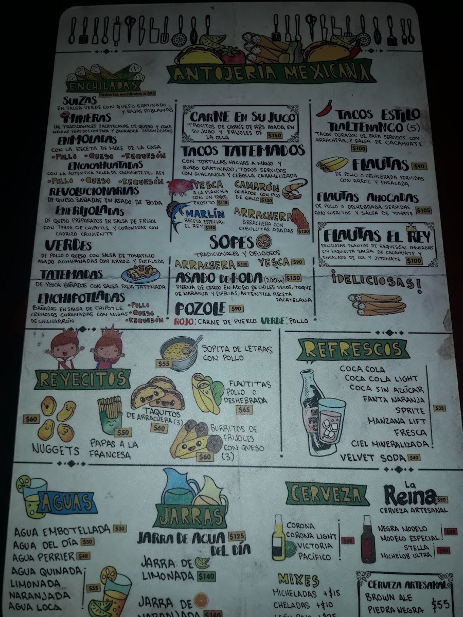 El Rey Zacatecas Menu Photo 10