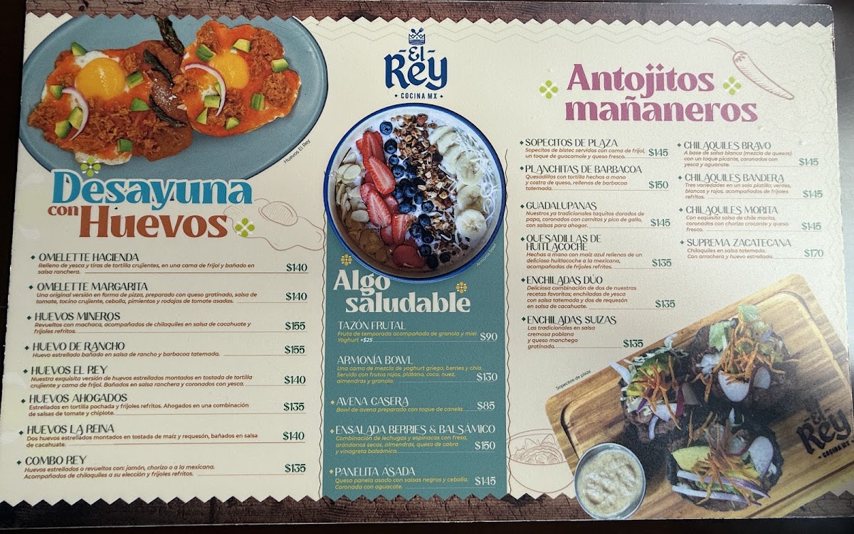 El Rey Zacatecas Menu Photo 5