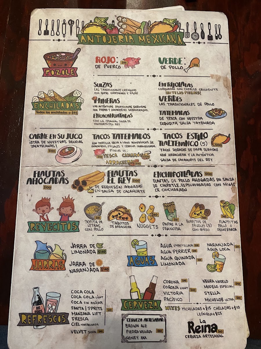 El Rey Zacatecas Menu Photo 7