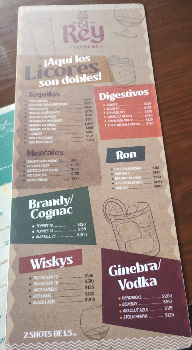 El Rey Zacatecas Menu Photo 8