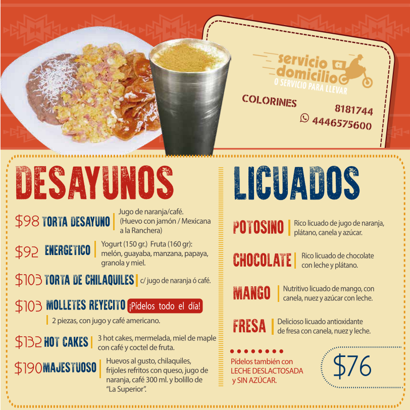 El Reyecito (Colorines) Menu Photo 2