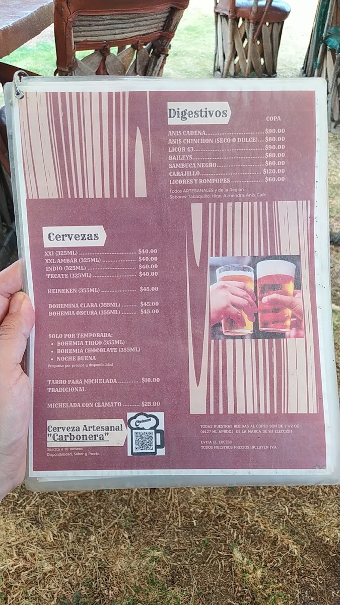 El Rincón Brujo Terraza Jardín Menu Photo 2