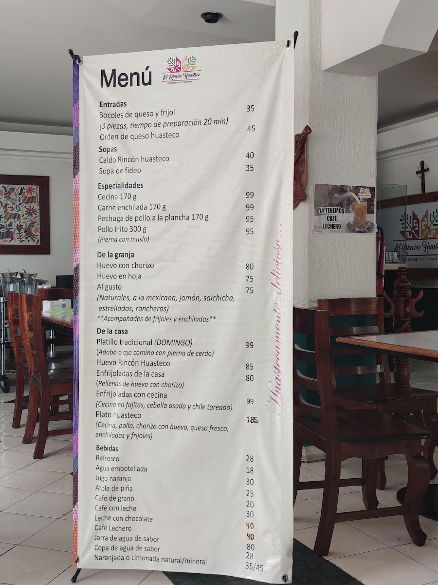 El Rincón Huasteco Menu Photo 4